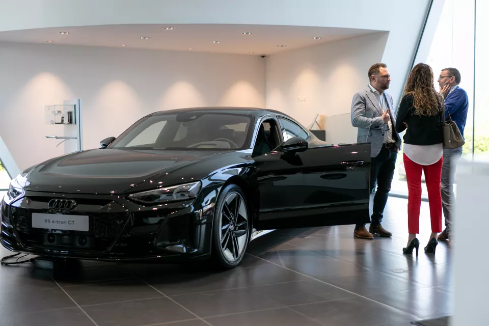 Inauguration Audi Gosselies