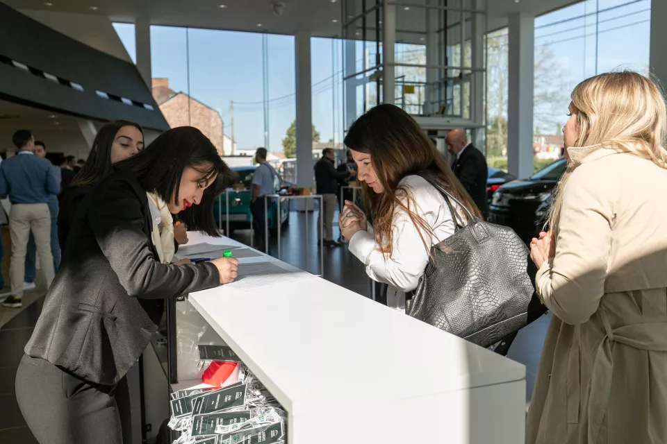 Inauguration Audi Gosselies
