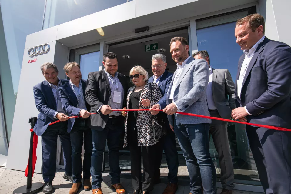 Inauguration Audi Gosselies
