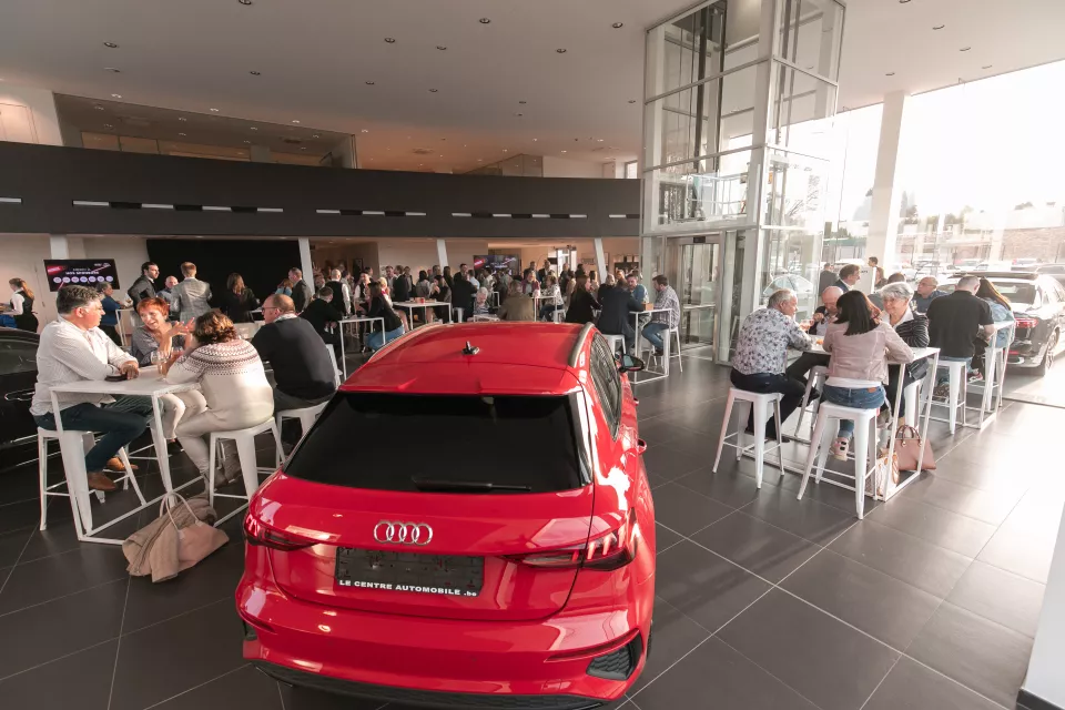 Inauguration Audi Gosselies