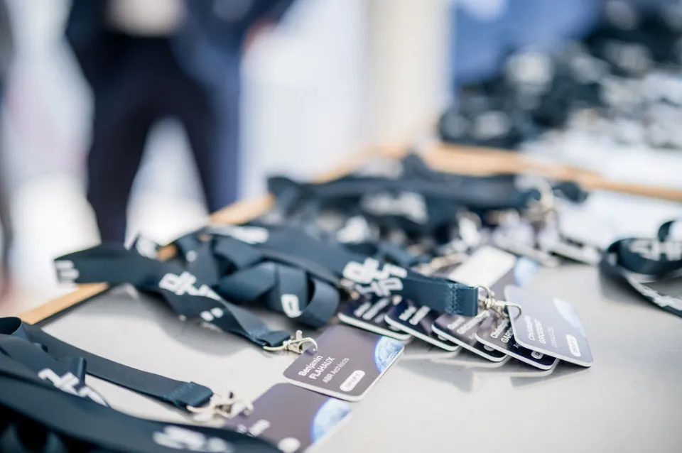 Badges personnalisés pour les invités d'EHP